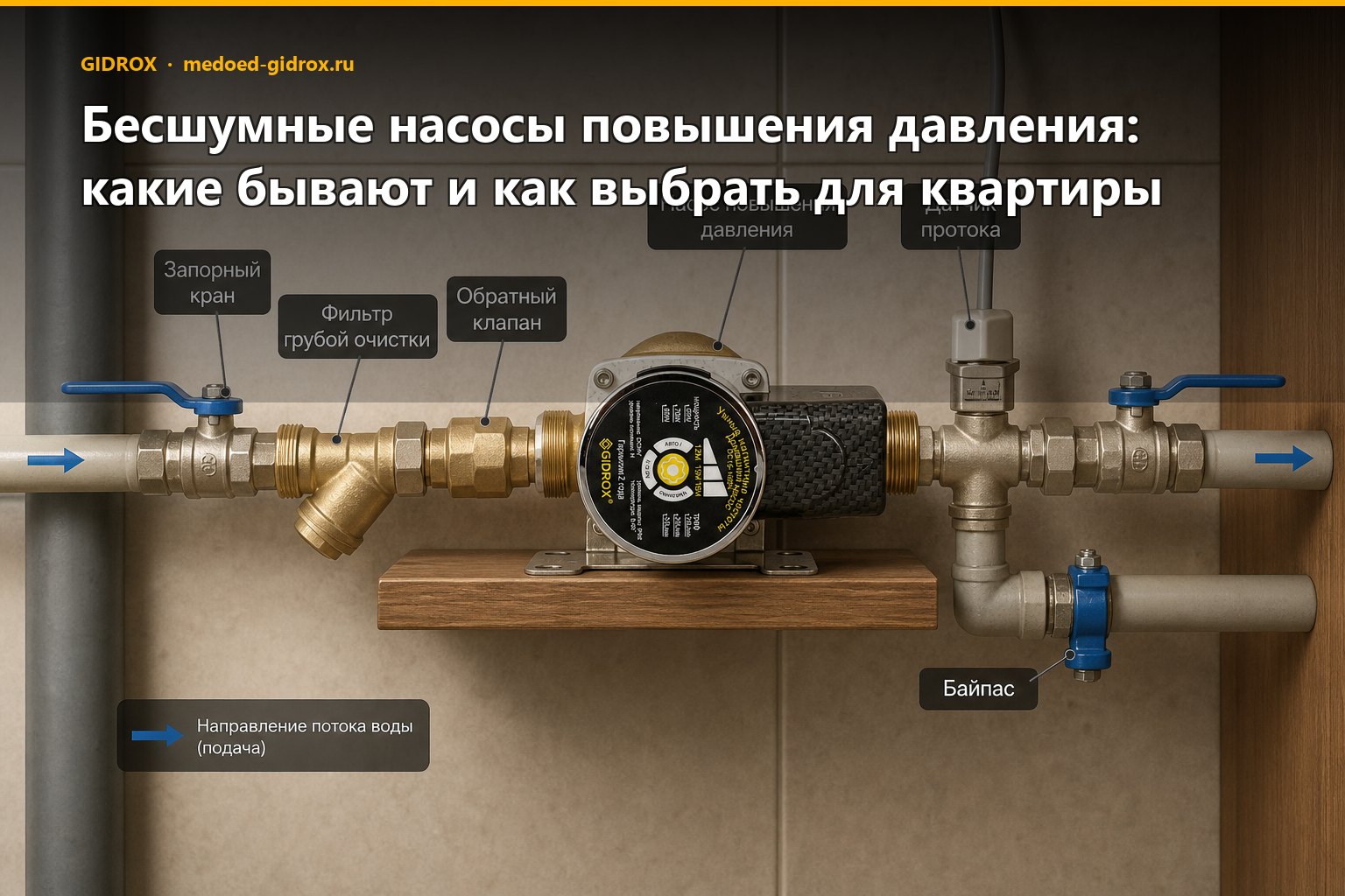 Бесшумные насосы повышения давления: какие бывают и как выбрать для квартиры