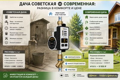 Дача советская vs современная: разница в комфорте и цене