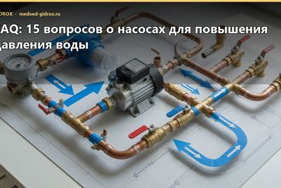 FAQ: 15 вопросов о насосах для повышения давления воды