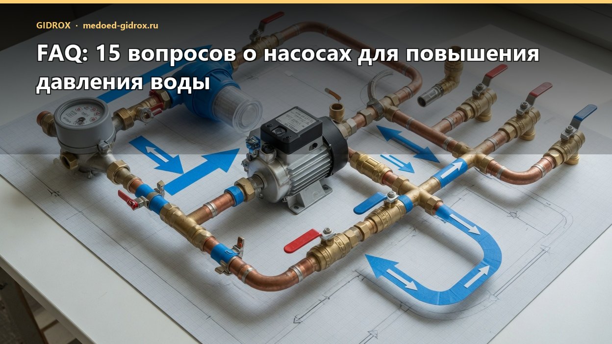 FAQ: 15 вопросов о насосах для повышения давления воды