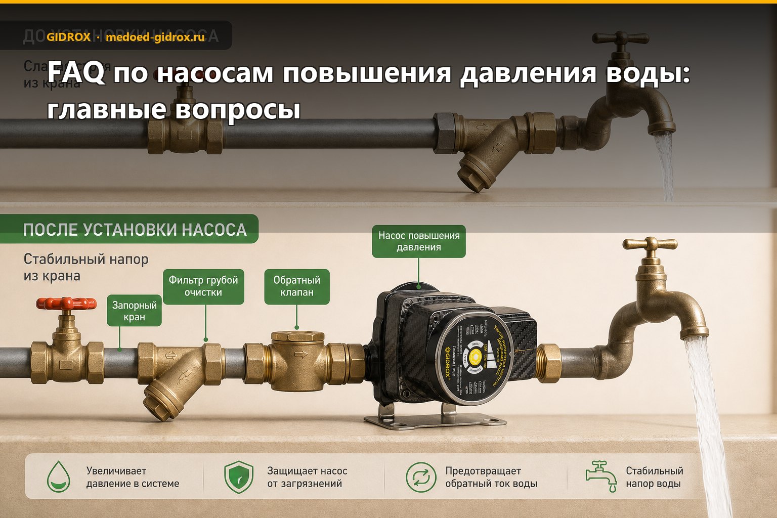 FAQ по насосам повышения давления воды: главные вопросы