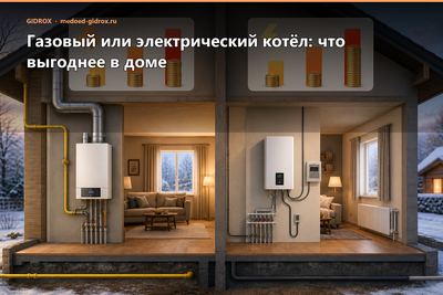 Газовый или электрический котёл: что выгоднее в доме