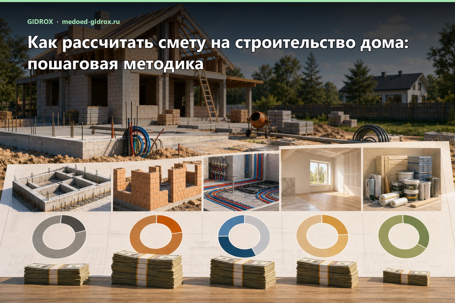 Как рассчитать смету на строительство дома: пошаговая методика