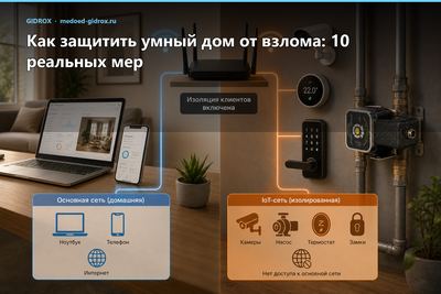 Как защитить умный дом от взлома: 10 реальных мер
