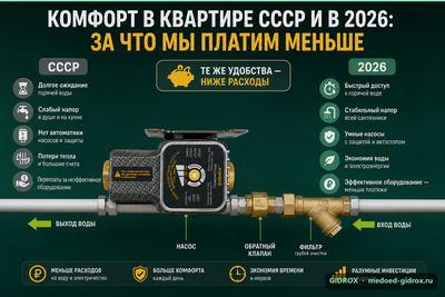 Комфорт в квартире СССР и в 2026: за что мы платим меньше