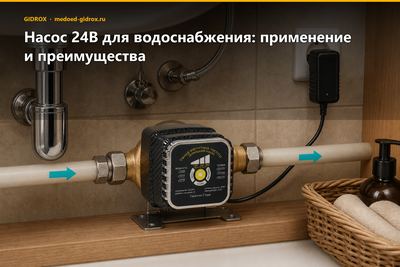 Насос 24В для водоснабжения: применение и преимущества