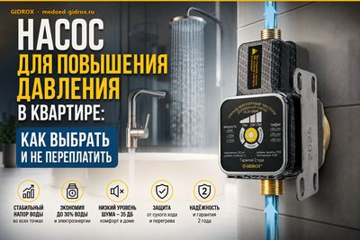 Насос для повышения давления в квартире: как выбрать и не переплатить