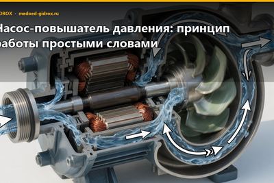 Насос-повышатель давления: принцип работы простыми словами