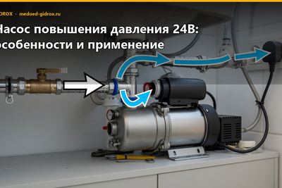 Насос повышения давления 24В: особенности и применение