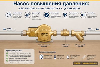 Насос повышения давления: как выбрать и не ошибиться с установкой