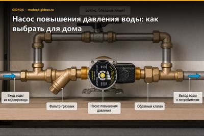 Насос повышения давления воды: как выбрать для дома