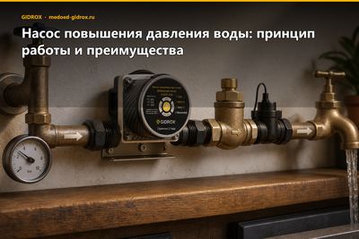 Насос повышения давления воды: принцип работы и преимущества