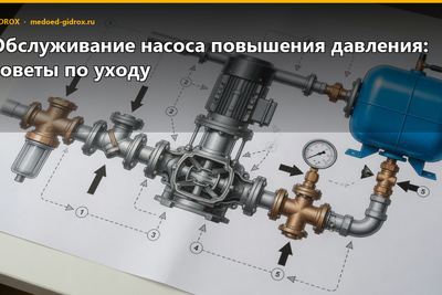 Обслуживание насоса повышения давления: советы по уходу
