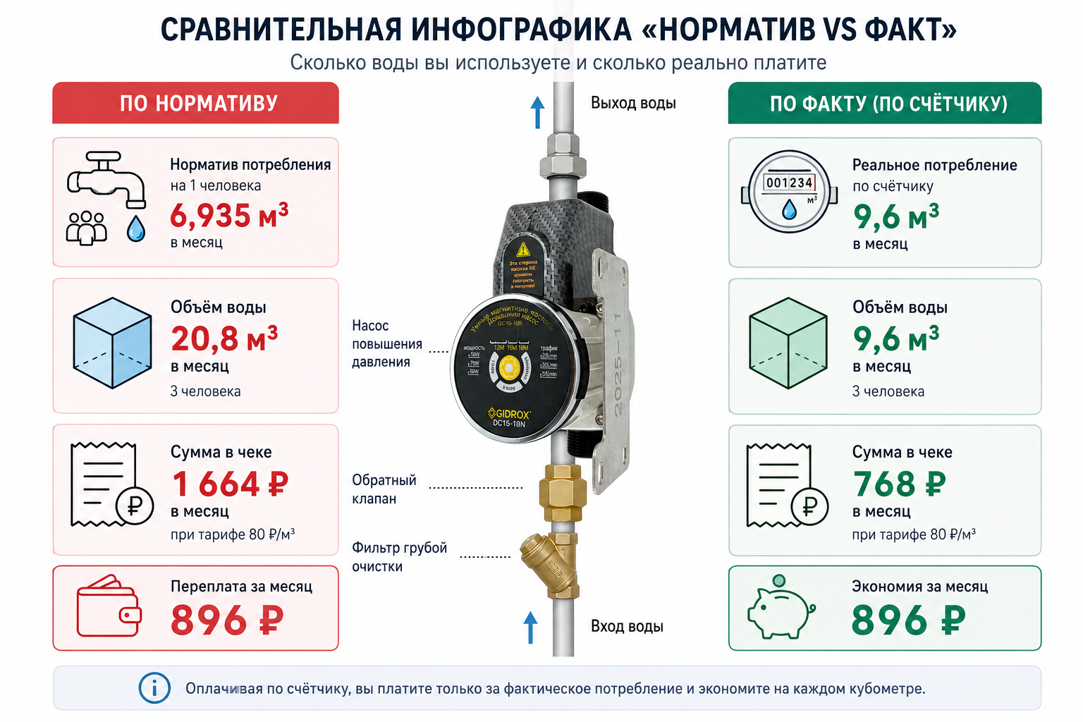 Сравнительная инфографика