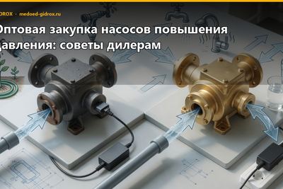 Оптовая закупка насосов повышения давления: советы дилерам