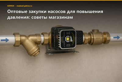 Оптовые закупки насосов для повышения давления: советы магазинам