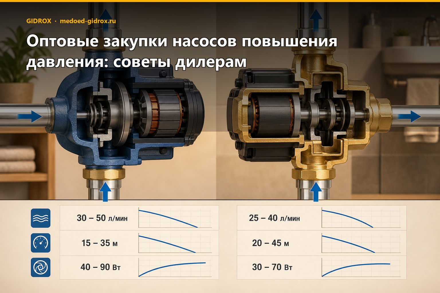 Оптовые закупки насосов повышения давления: советы дилерам