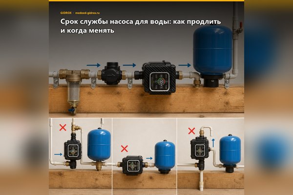 Срок службы насоса для воды: как продлить и когда менять