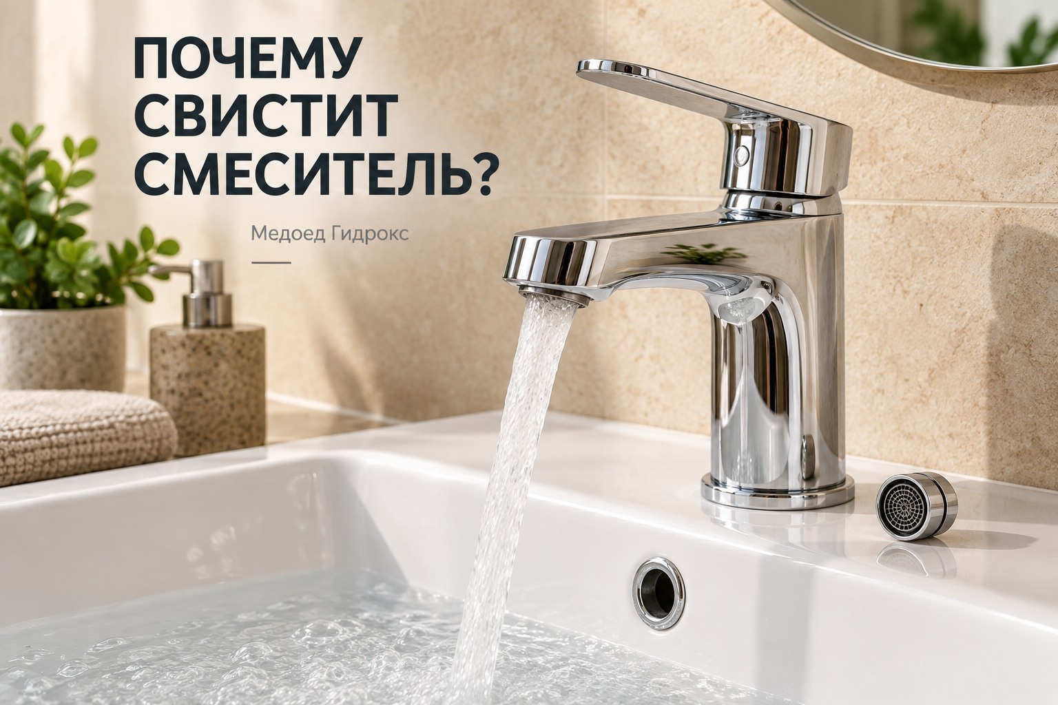 Свистит смеситель при открытии крана: как найти причину без лишней разборки