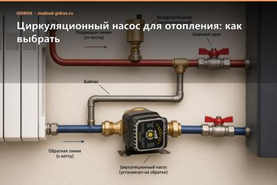 Циркуляционный насос для отопления: как выбрать