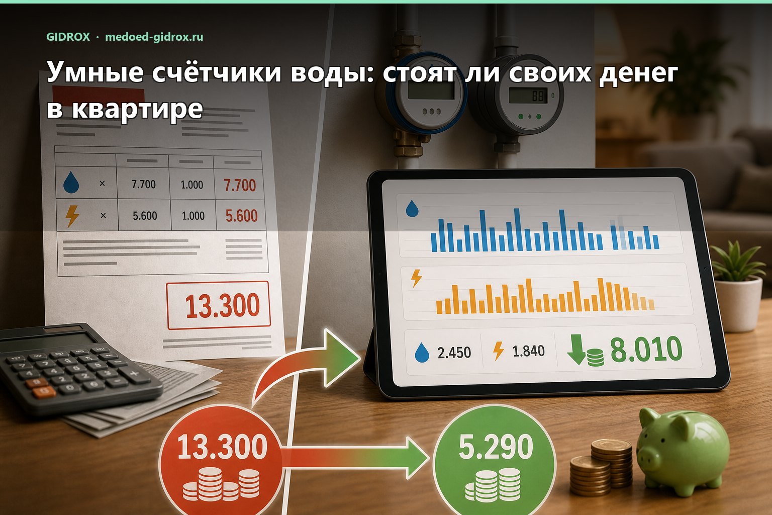 Умные счётчики воды: стоят ли своих денег в квартире