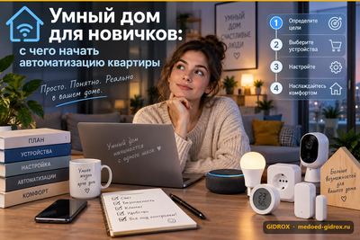 Умный дом для новичков: с чего начать автоматизацию квартиры
