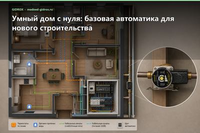 Умный дом с нуля: базовая автоматика для нового строительства