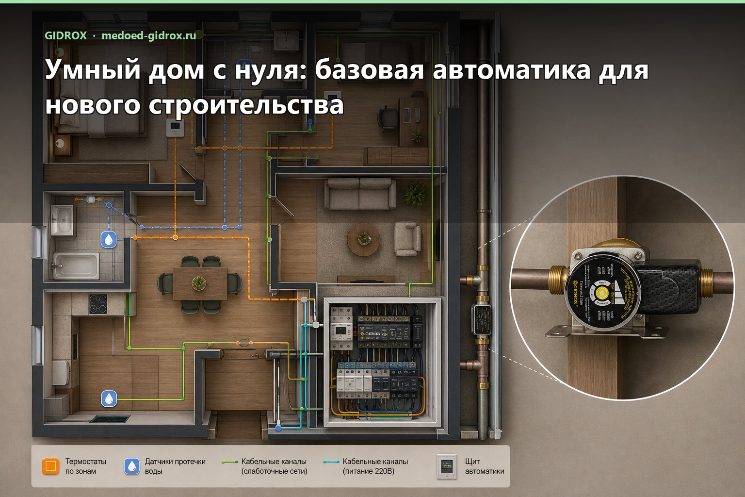 Умный дом с нуля: базовая автоматика для нового строительства