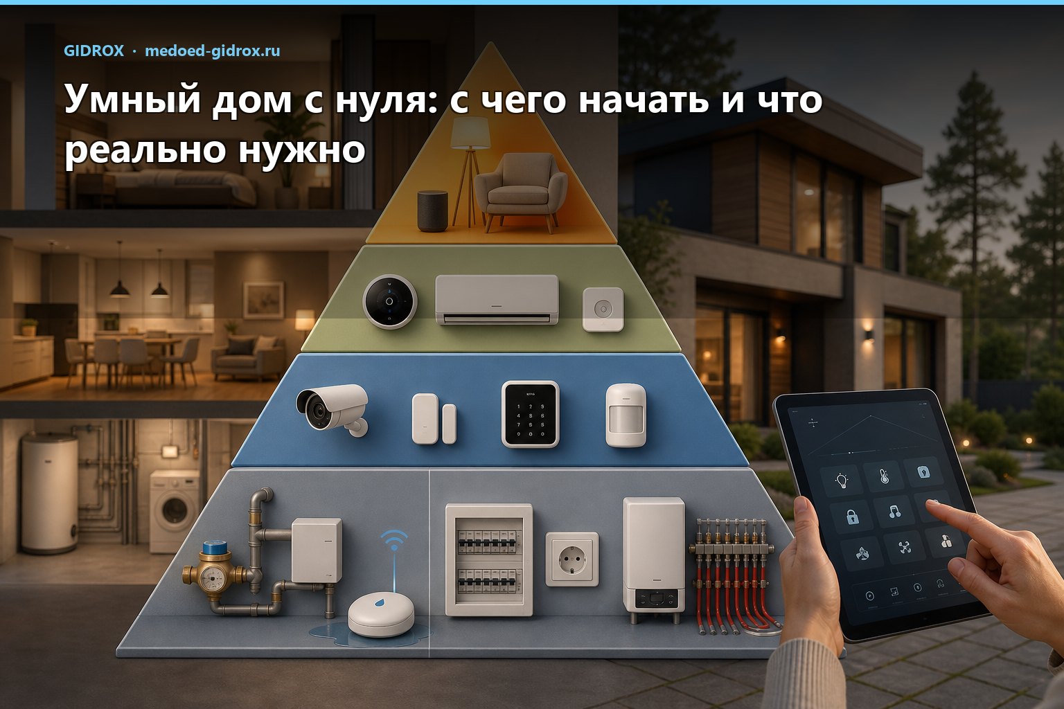 Умный дом с нуля: с чего начать и что реально нужно