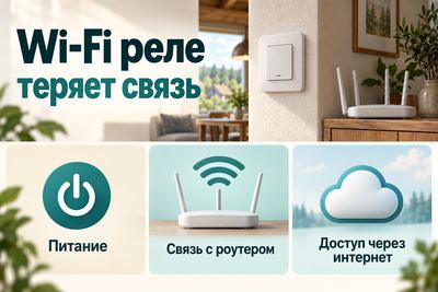 Wi-Fi реле теряет связь на даче: как найти причину повторных обрывов
