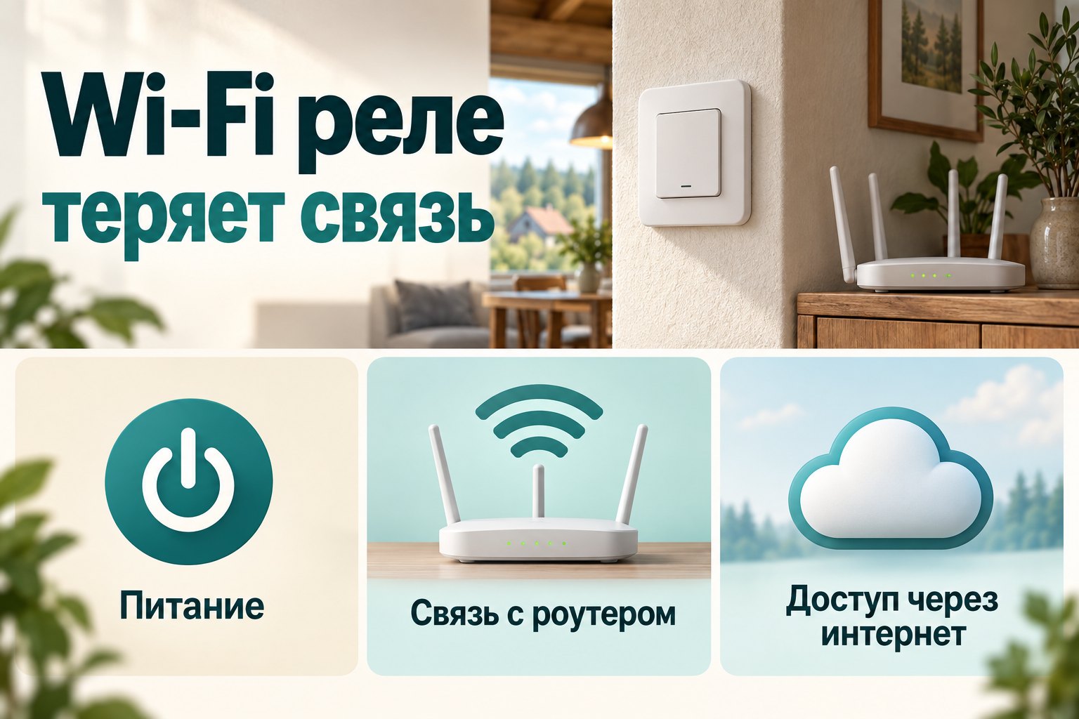 Wi-Fi реле теряет связь на даче: как найти причину повторных обрывов